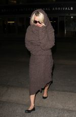 PAMELA ANDERSON at LAX Airport in Los Angeles 12/09/2015
