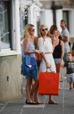 PARIS and NICKY HILTON Out Shopping in St. Barts 12/19/2015