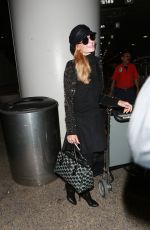 PARIS HILTON at Los Angeles International Airport 12/24/2015
