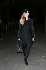 PARIS HILTON at Los Angeles International Airport 12/24/2015