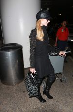 PARIS HILTON at Los Angeles International Airport 12/24/2015
