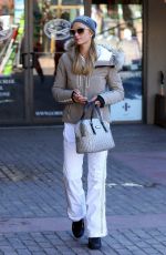 PARIS HILTON Out and About in Aspen 12/28/2015