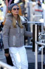 PARIS HILTON Out and About in Aspen 12/28/2015
