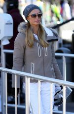 PARIS HILTON Out and About in Aspen 12/28/2015