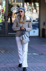 PARIS HILTON Out and About in Aspen 12/28/2015
