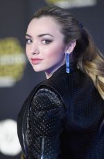 PEYTON LIST at Star Wars: Episode VII – The Force Awakens Premiere in Hollywood 12/14/2015