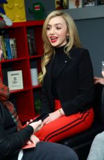 PEYTON LIST at The Thinning Press Junket in Los Angeles 12/14/2015