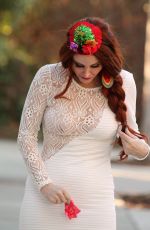 PHOEBE PRICE Out and About in Beverly Hills 12/15/2015
