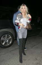 PIA MIA PEREZ Leaves The Nice Guy Restaurant in West Hollywood