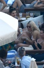 PIXIE GELDOF, RITA ORA and DAISY LOWE at a Pool in Miami 12/29/2015