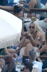 PIXIE GELDOF, RITA ORA and DAISY LOWE at a Pool in Miami 12/29/2015