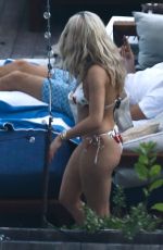 PIXIE GELDOF, RITA ORA and DAISY LOWE at a Pool in Miami 12/29/2015