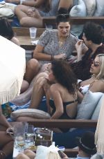 PIXIE GELDOF, RITA ORA and DAISY LOWE at a Pool in Miami 12/29/2015