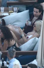 PIXIE GELDOF, RITA ORA and DAISY LOWE at a Pool in Miami 12/29/2015
