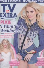 PIXIE LOTT in TV Extra Magazine, December 2015 Issue