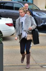 Pregnant CAT DEELEY Shopping at Barney