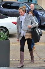 Pregnant CAT DEELEY Shopping at Barney