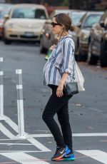 Pregnant ROSE BYRNE Out and About in New York 12/13/2015