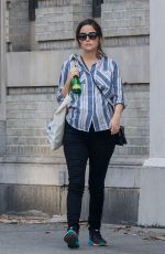 Pregnant ROSE BYRNE Out and About in New York 12/13/2015