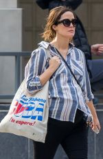 Pregnant ROSE BYRNE Out and About in New York 12/13/2015