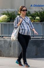 Pregnant ROSE BYRNE Out and About in New York 12/13/2015