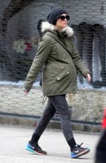 Pregnant ROSE BYRNE Out and About in New York 12/21/2015
