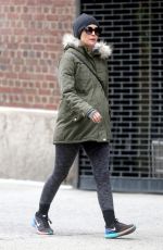 Pregnant ROSE BYRNE Out and About in New York 12/21/2015