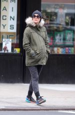 Pregnant ROSE BYRNE Out and About in New York 12/21/2015