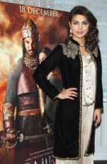 PRIYANKA CHOPRA at Bjirao Mastani Press Junket in New York 12/10/2015