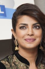 PRIYANKA CHOPRA at Bjirao Mastani Press Junket in New York 12/10/2015