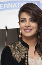 PRIYANKA CHOPRA at Bjirao Mastani Press Junket in New York 12/10/2015