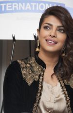 PRIYANKA CHOPRA at Bjirao Mastani Press Junket in New York 12/10/2015