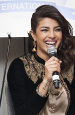 PRIYANKA CHOPRA at Bjirao Mastani Press Junket in New York 12/10/2015