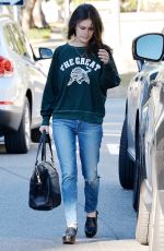 RACHEL BILSON in Jeans Out in Beverly Hills 12/01/2015