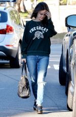 RACHEL BILSON in Jeans Out in Beverly Hills 12/01/2015