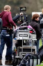 RACHEL WEISZ on the Set of Denial at Surrey 12/12/2015