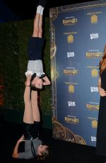 RACHELLE LEFEVRE at Cirque Du Soleil