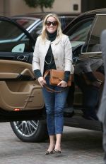 REESE WITHERSPOON Arrives at Montage Beverly Hills Hotel 12/10/2015