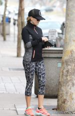 REESE WITHERSPOON Out for Jogging in Los Angeles 12/10/2015