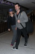 RENEE ZELLWEGER at LAX Airport in Los Angeles 12/29/2015