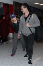 RENEE ZELLWEGER at LAX Airport in Los Angeles 12/29/2015