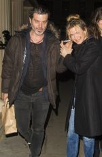 RENEE ZELLWEGER Night Out in London 12/18/2015