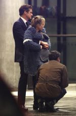 RENeE ZELLWEGER  on the Set of Bridget Jones