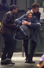 RENeE ZELLWEGER  on the Set of Bridget Jones