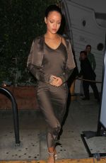 RIHANNA Leaves Giorgio Baldi Restaurant in Santa Monica 12/11/2015