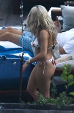 RITA ORA and DAISY LOWE in Bikinis at a Pool in Miami 12/29/2015