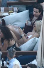 RITA ORA and DAISY LOWE in Bikinis at a Pool in Miami 12/29/2015