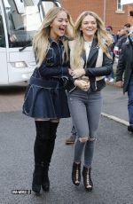 RITA ORA and LOUISA JOHNSON on the Set of X Factor in Greys 12/07/2015