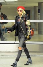 RITA ORA Arrives at Miami International Airport 12/27/2015