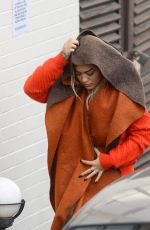 RITA ORA Arrives at X Factor Studios in London 12/04/2015